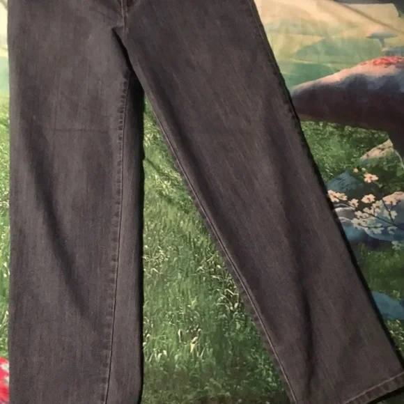 Jeans GLORIA VANDERBILT Size 14 AMANDA Faded Blue Womens Comfortable Pants! - Picture 1 of 7